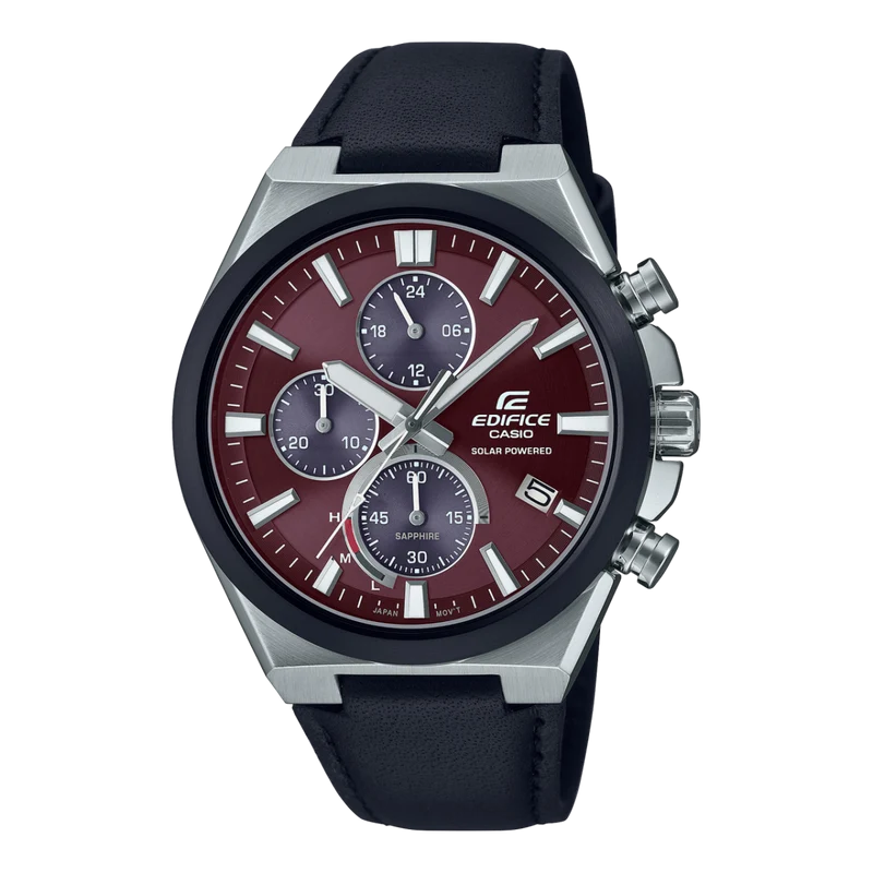 Casio Edifice EFS-S630BL-5AVUEF Herrenuhr Solar • Saphirglas • Chronograph