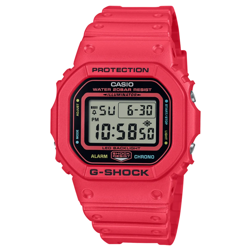 Casio DW-5600EP-4ER Herrenuhr G-Shock • 20 BAR Wasserdicht • Stoßfest