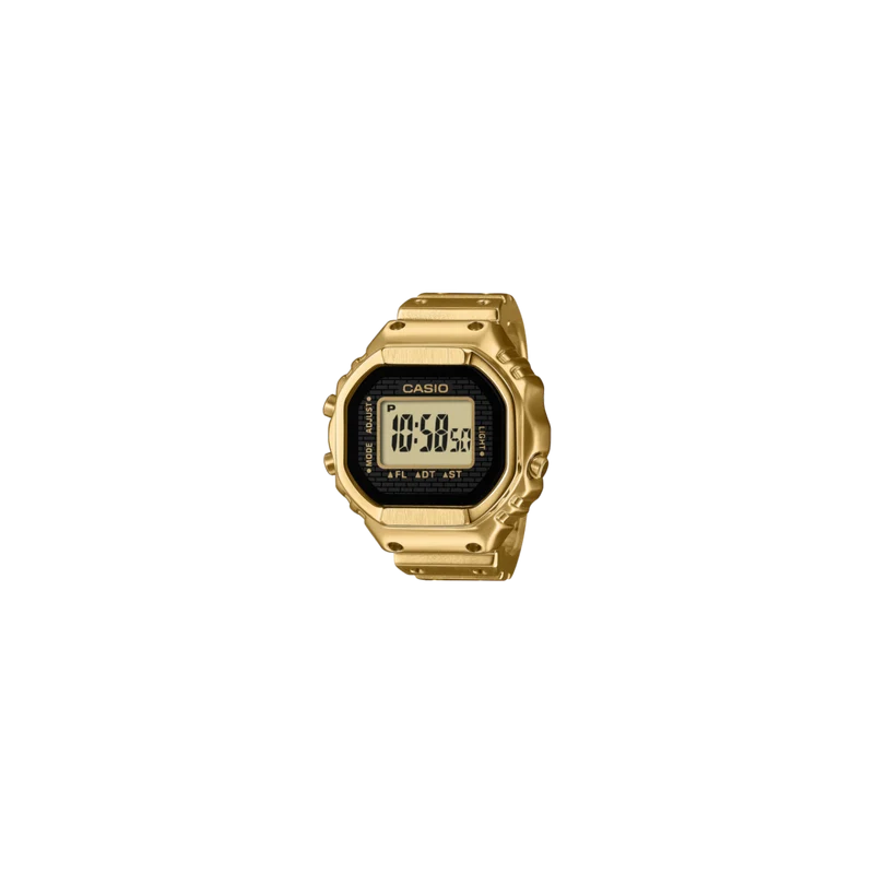 Casio CRW-001G-9ER Ringuhr Digital Goldfarben • Goldionenbeschichtung • Dual-Zeit & Stoppuhr