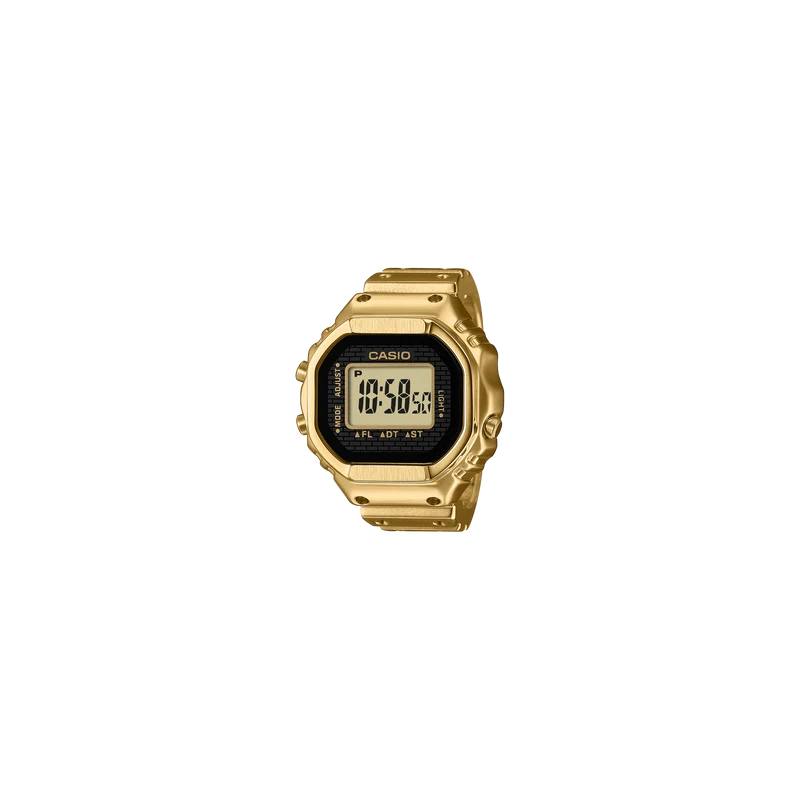 Casio CRW-001G-9ER Ringuhr Digital Goldfarben • Goldionenbeschichtung • Dual-Zeit & Stoppuhr