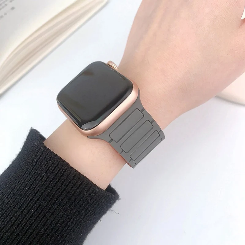 Super Angenehm Apple Smartwatch Silikon Universell Armband
