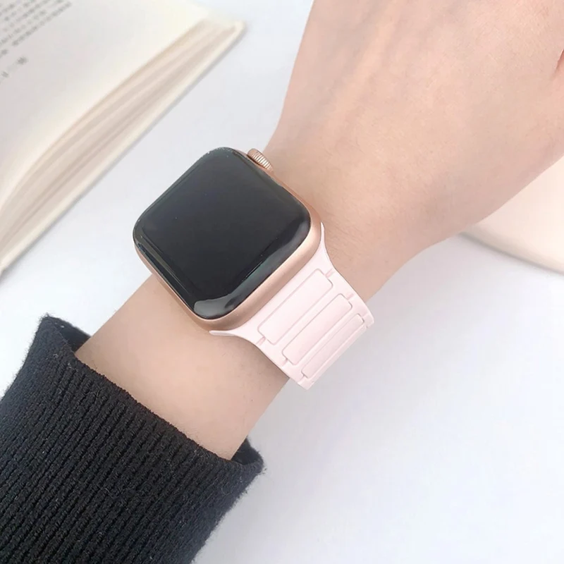 Super Angenehm Apple Smartwatch Silikon Universell Armband