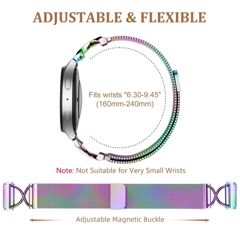 Mega Haltbar Amazfit Bip 3 / Amazfit Bip 3 Pro Metall Universell Armband