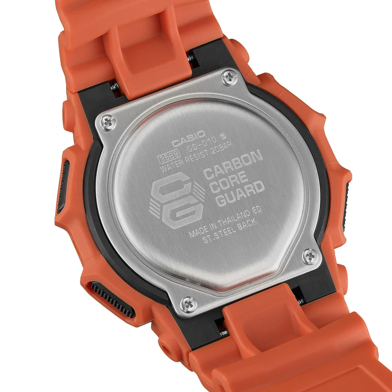 Casio GD-010-4ER Herren G-Shock Classic • Carbon Core Guard • 10 Jahre Batterie