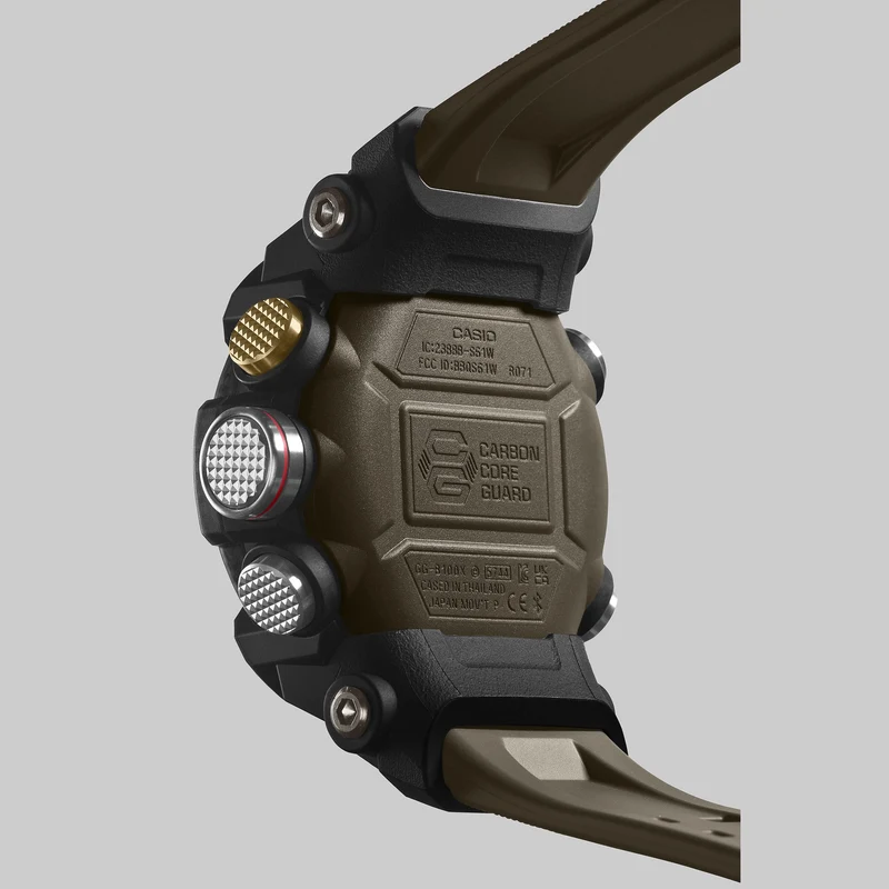 Casio G-Shock Mudmaster GG-B100X-1A3ER Herrenuhr • Biobasiertes Resin-Gehäuse • Digitaler Kompass & Höhenmesser