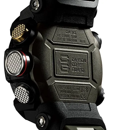 Casio G-Shock Mudmaster GG-B100-1A3ER Herren • Quad-Sensor-Technologie • Carbon Core Guard