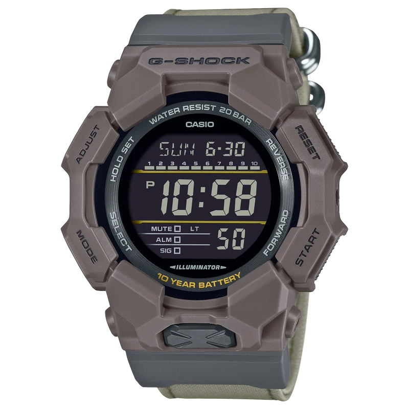 Casio G-Shock GD-010CE-5ER Herrenuhr • 20 bar Wasserdicht • Biobasiertes Harz