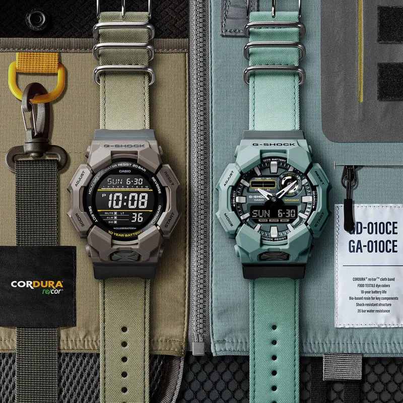 Casio G-Shock GD-010CE-5ER Herrenuhr • 20 bar Wasserdicht • Biobasiertes Harz