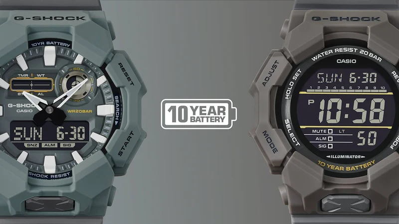 Casio G-Shock GD-010CE-5ER Herrenuhr • 20 bar Wasserdicht • Biobasiertes Harz