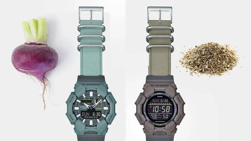 Casio G-Shock GD-010CE-5ER Herrenuhr • 20 bar Wasserdicht • Biobasiertes Harz