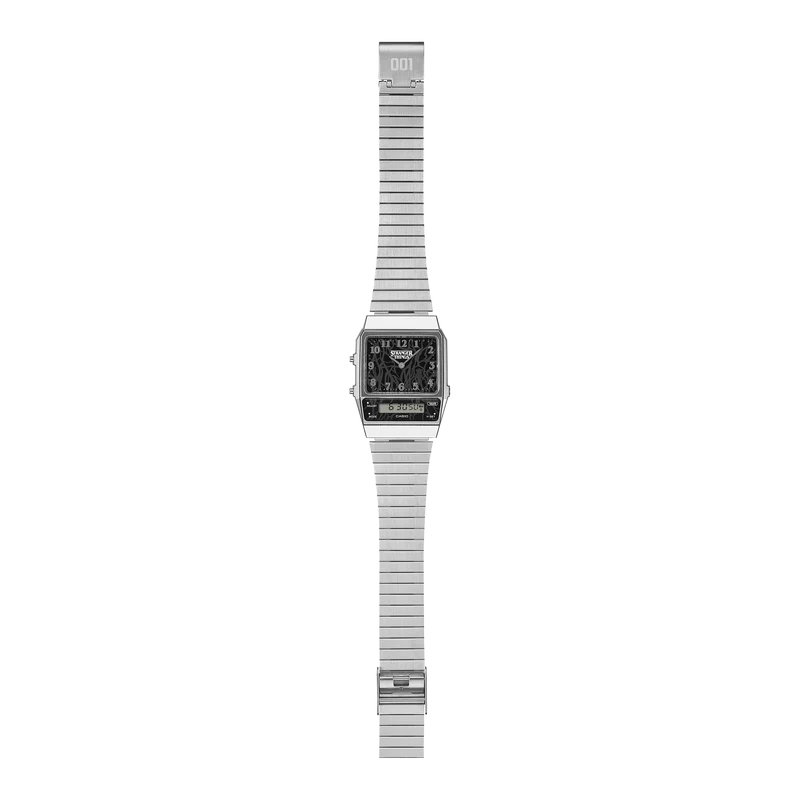 Casio Vintage AQ-800EST-1AER Armbanduhr Schwarz • Casio x Stranger Things • Analog-Digital