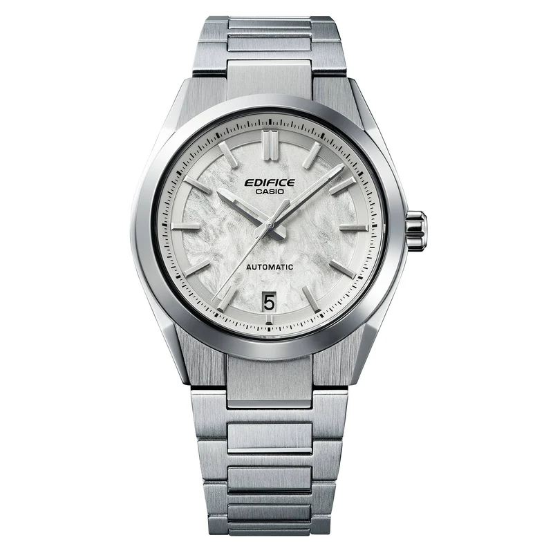Casio Edifice EFK-100D-7AER Herrenuhr • Automatikwerk mit Saphirglas • Durchsichtiger Gehäuseboden