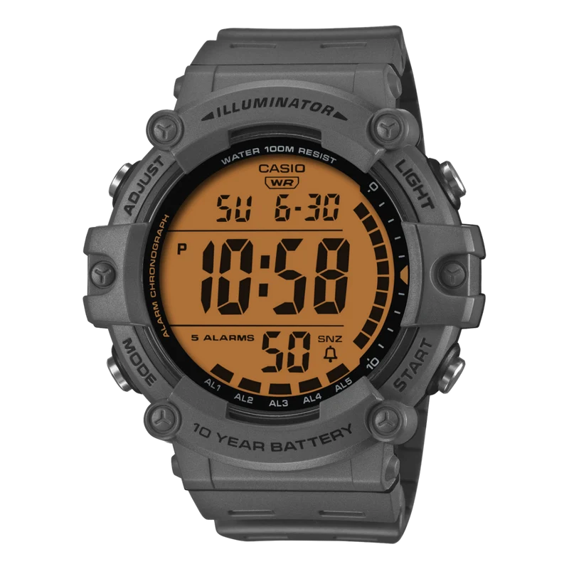 Casio AE-1500WHC-8AVEF Armbanduhr Schwarz • 100 m Wasserdicht • 10 Jahre Batterie