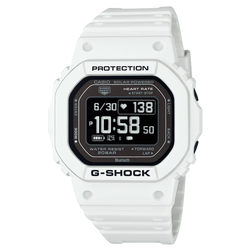 Casio G-Shock DW-H5600-7ER Herrenuhr • Herzfrequenzmesser • Solarantrieb