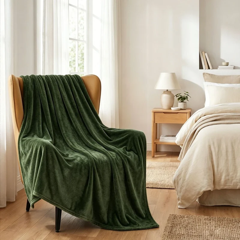 Vielseitige Plüschdecke