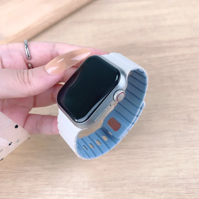 Flexibel Apple Smartwatch Silikon Universell Armband