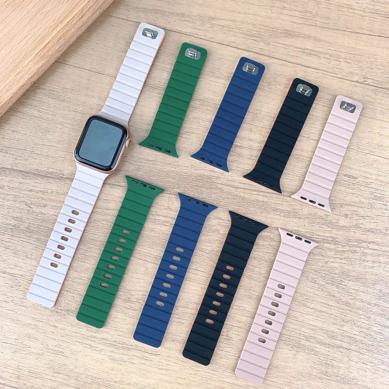 Flexibel Apple Smartwatch Silikon Universell Armband