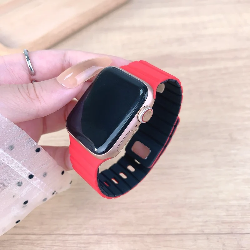 Flexibel Apple Smartwatch Silikon Universell Armband