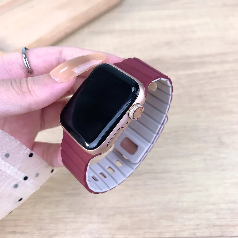 Flexibel Apple Smartwatch Silikon Universell Armband