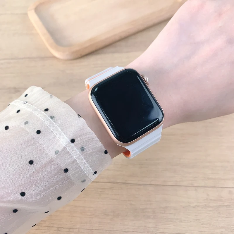 Super Bequem Apple Smartwatch Silikon Universell Armband