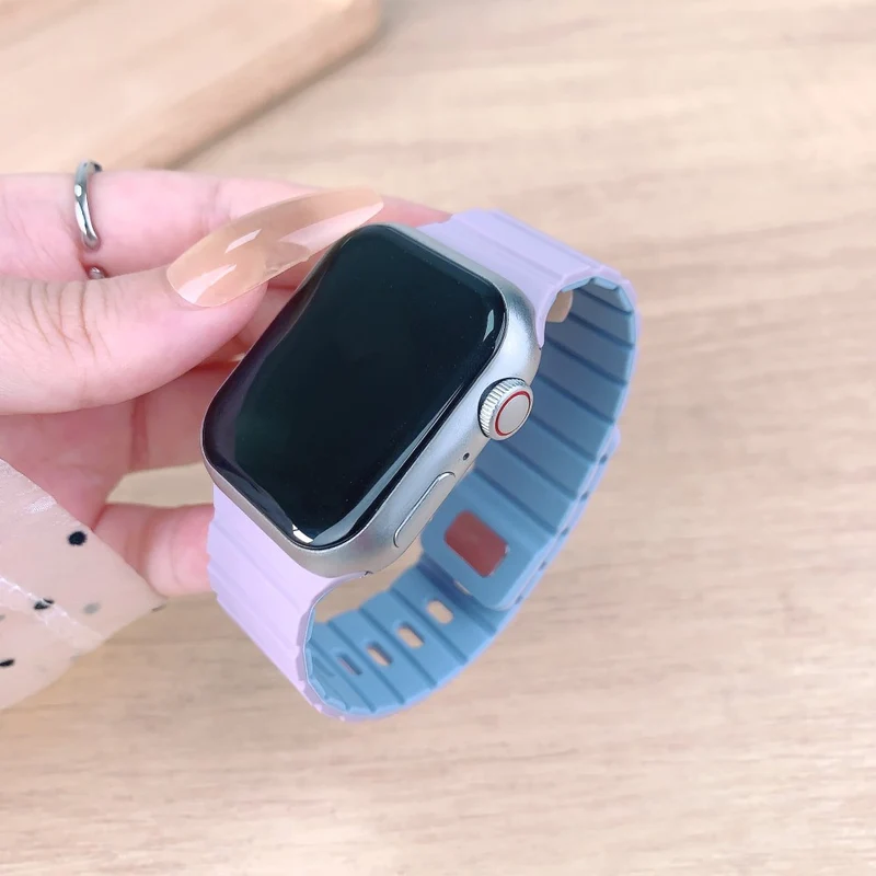 Super Bequem Apple Smartwatch Silikon Universell Armband