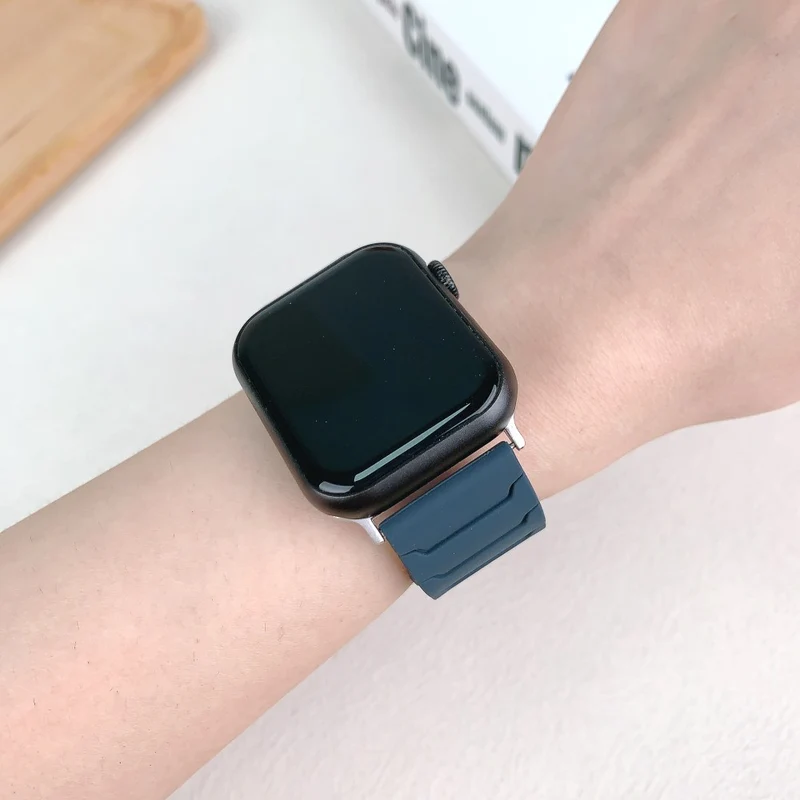 Mega Bequem Apple Smartwatch Silikon Universell Armband