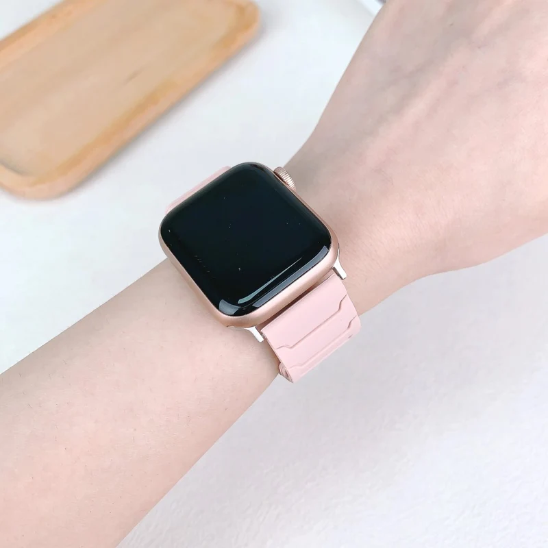 Mega Bequem Apple Smartwatch Silikon Universell Armband