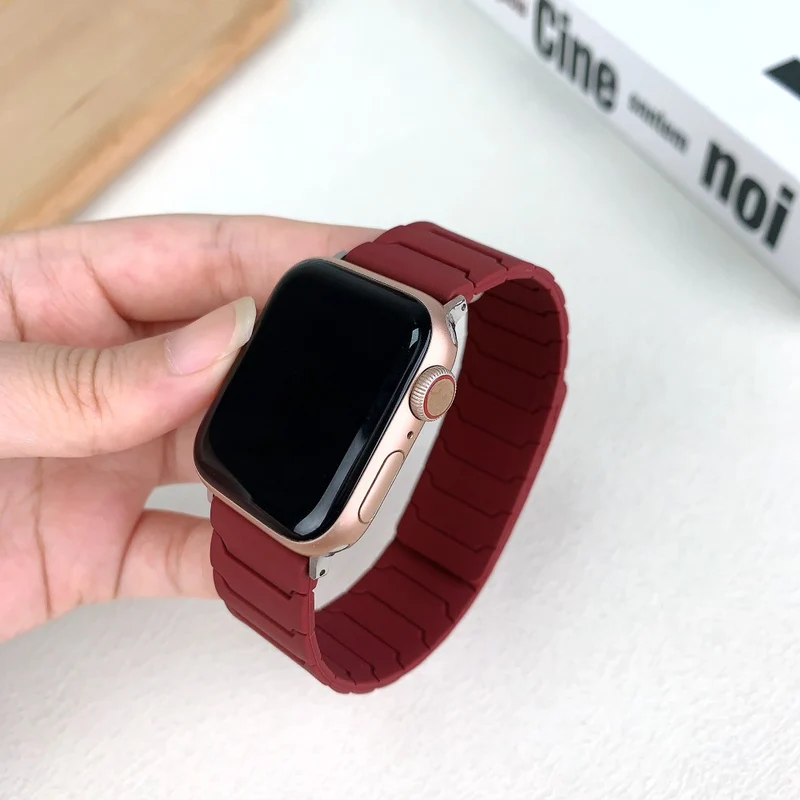 Mega Bequem Apple Smartwatch Silikon Universell Armband