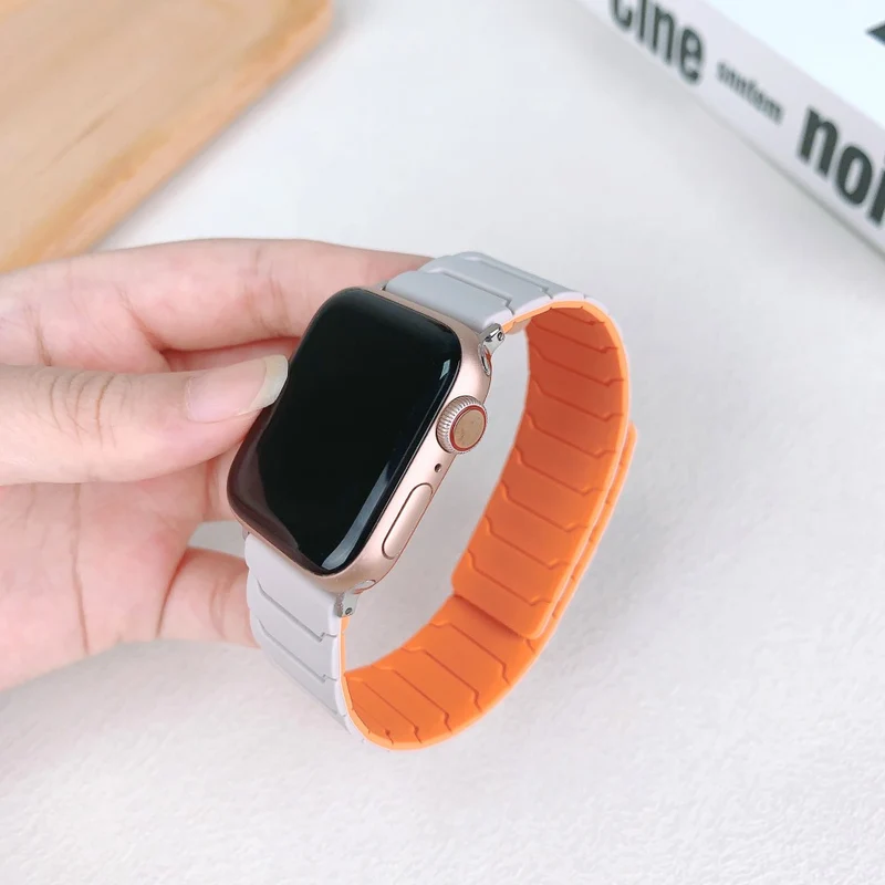 Sehr Angenehm Apple Smartwatch Silikon Universell Armband