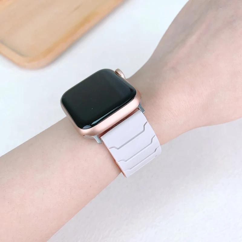 Sehr Angenehm Apple Smartwatch Silikon Universell Armband