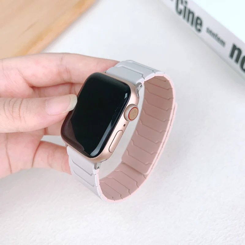 Sehr Angenehm Apple Smartwatch Silikon Universell Armband