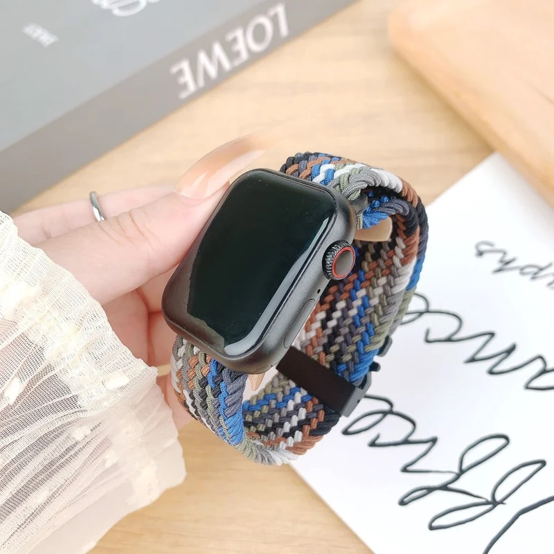 Stark Apple Smartwatch Nylon Universell Armband
