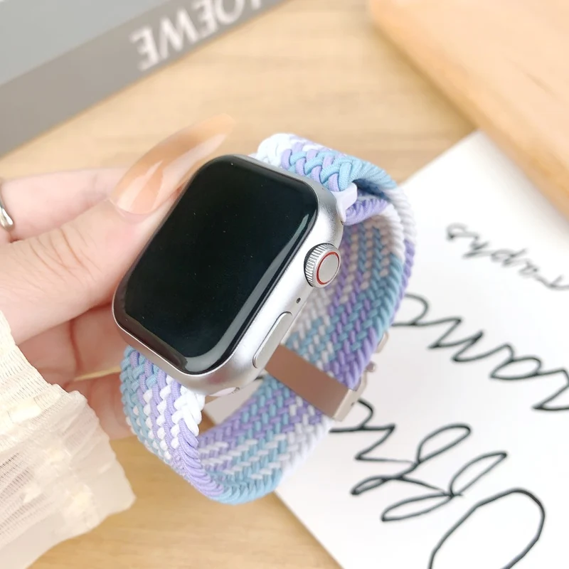 Stark Apple Smartwatch Nylon Universell Armband