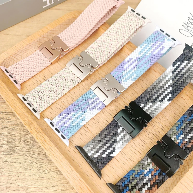 Stark Apple Smartwatch Nylon Universell Armband
