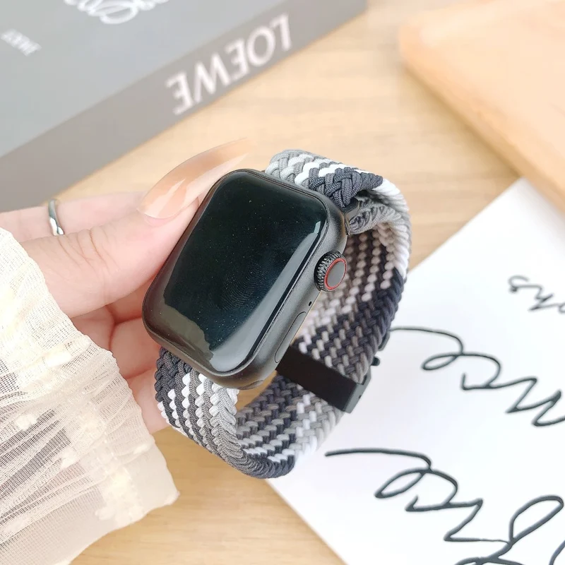 Stark Apple Smartwatch Nylon Universell Armband