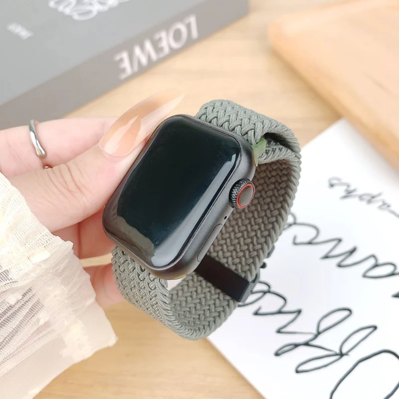 Absolut Modisch Apple Smartwatch Nylon Universell Armband