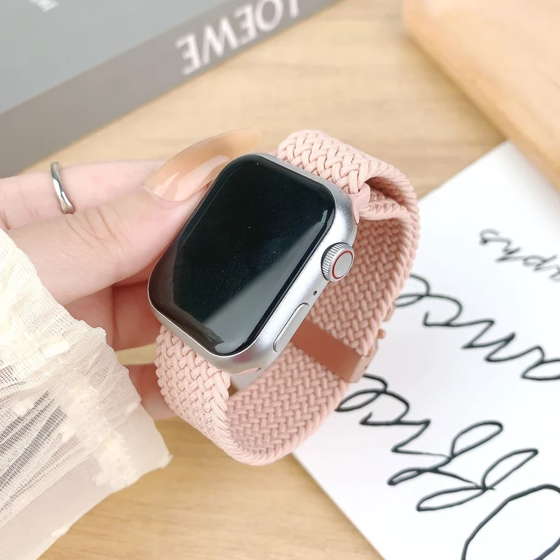 Absolut Modisch Apple Smartwatch Nylon Universell Armband