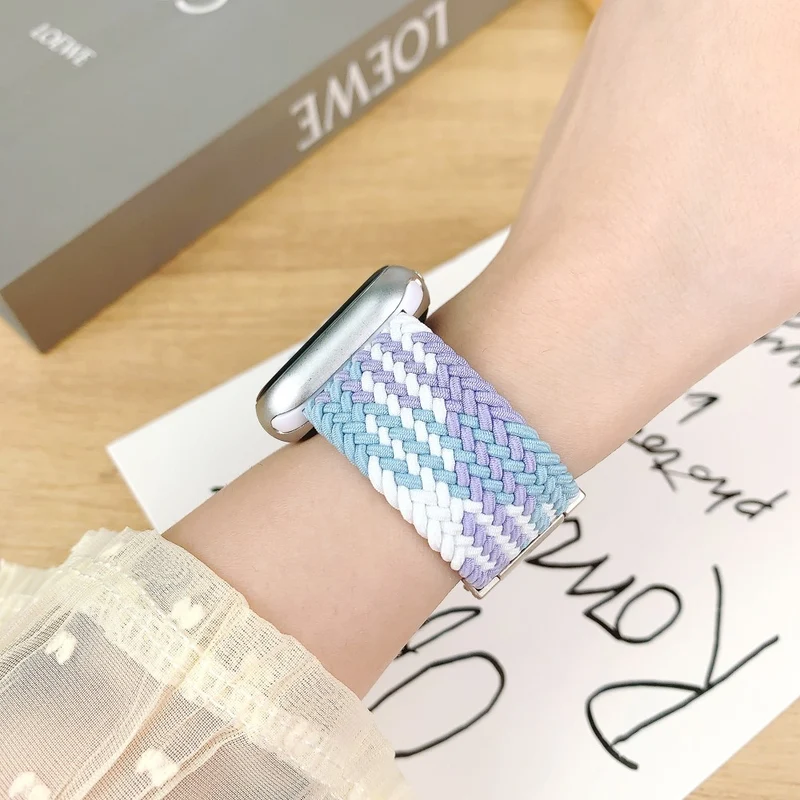 Absolut Modisch Apple Smartwatch Nylon Universell Armband
