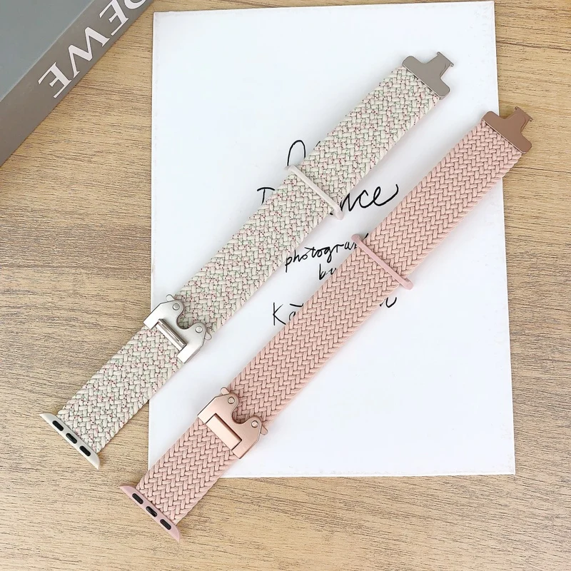 Absolut Modisch Apple Smartwatch Nylon Universell Armband