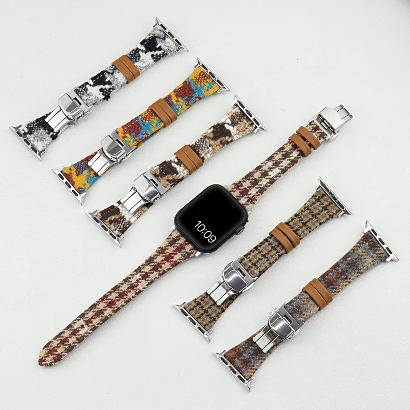 Mega Gut Apple Smartwatch Filz Universell Armband