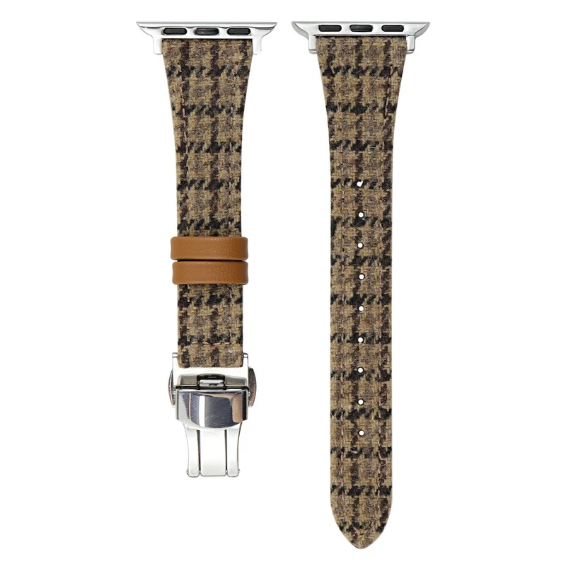 Absolut Modisch Apple Smartwatch Filz Universell Armband