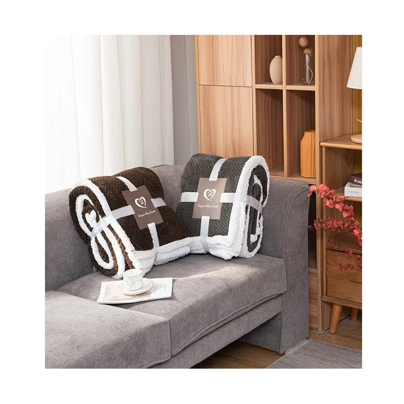 Weiches Fleece-Wurfdecke