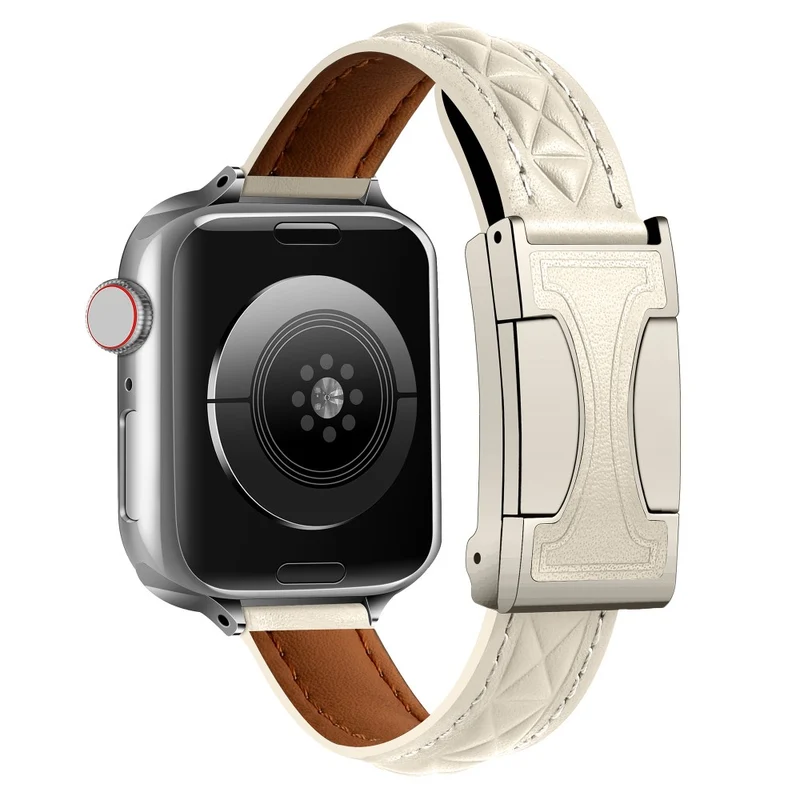 Sehr Haltbar Apple Smartwatch Kunstleder Universell Armband