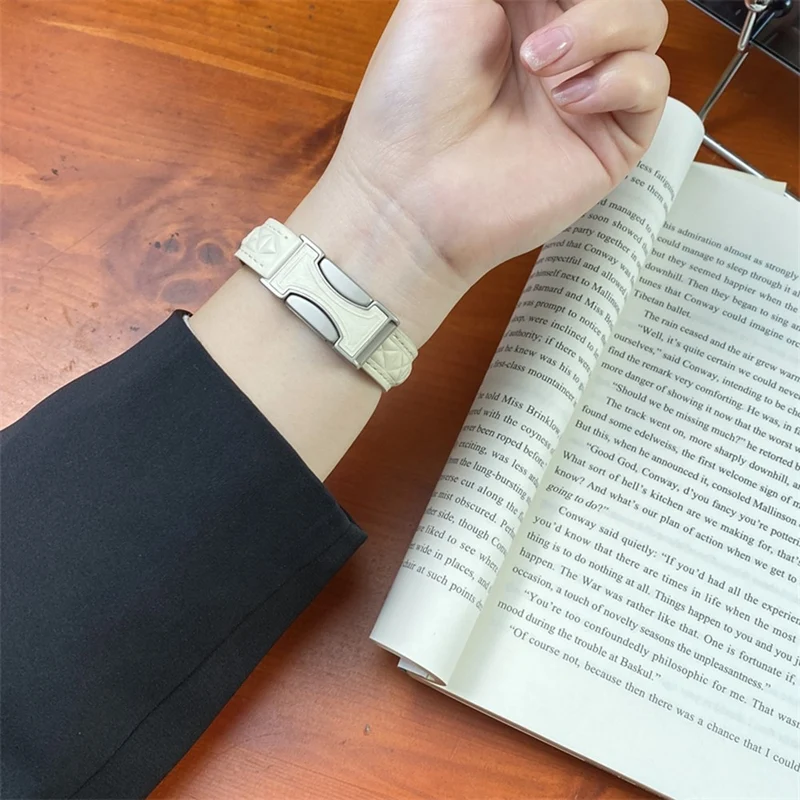 Sehr Haltbar Apple Smartwatch Kunstleder Universell Armband
