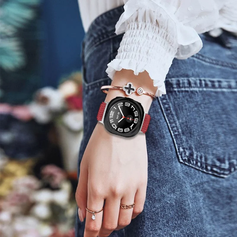 Super Modisch Samsung Galaxy Watch Ultra 47mm Nylon Armband