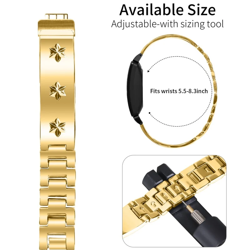 Sehr Gut Fitbit Inspire 2 Metall Armband