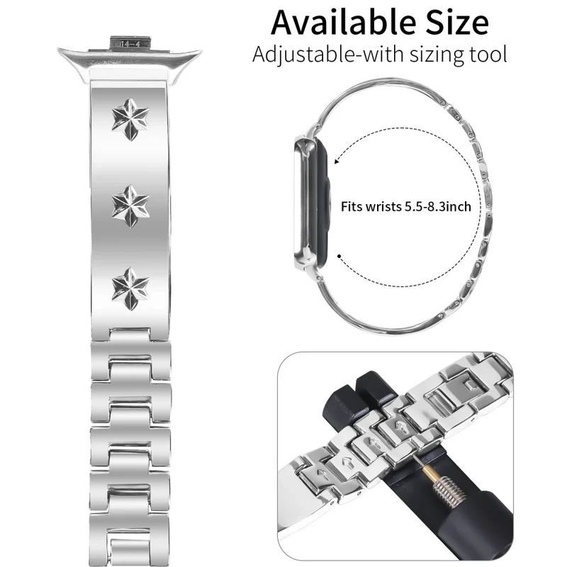 Unglaublich Schön Xiaomi Smart Band 8 Pro Metall Armband