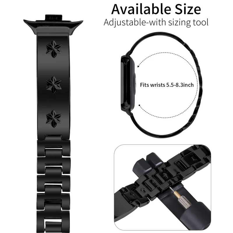 Super Robust Xiaomi Smart Band 8 Pro Metall Armband