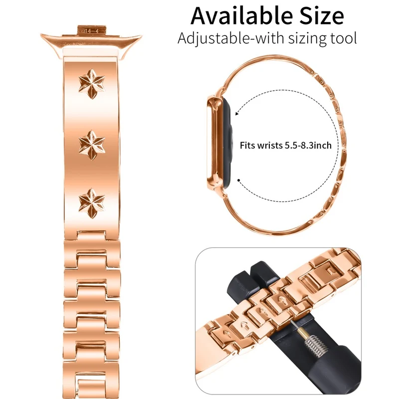 Super Robust Xiaomi Smart Band 8 Pro Metall Armband