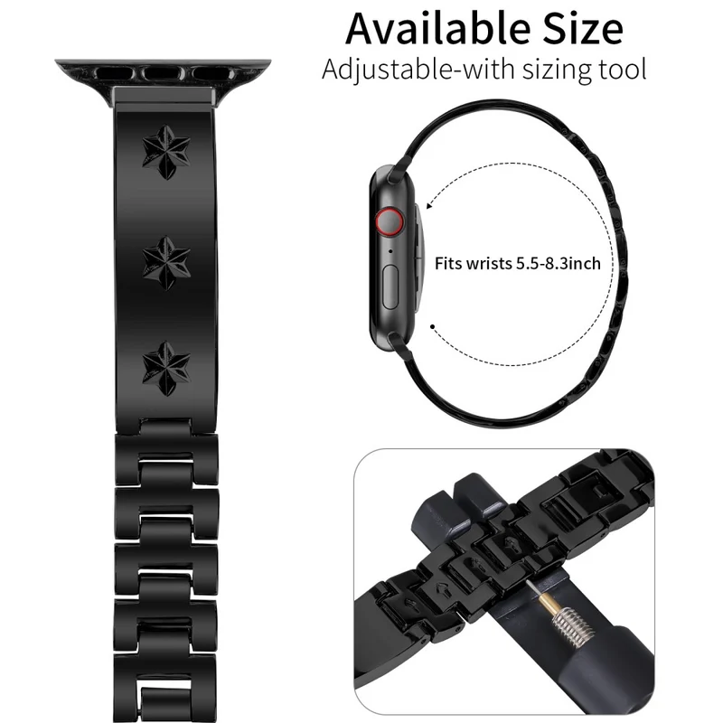 Unglaublich Fantastisch Apple Smartwatch Metall Universell Armband